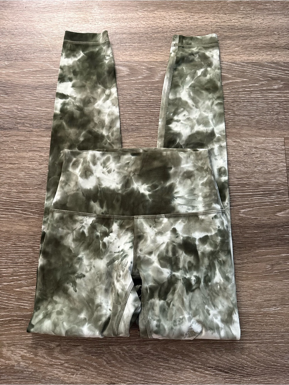 Lululemon Align Pant 28” *Diamond Dye Diamond Dye Sage Army Green Dar - Picture 3 of 7